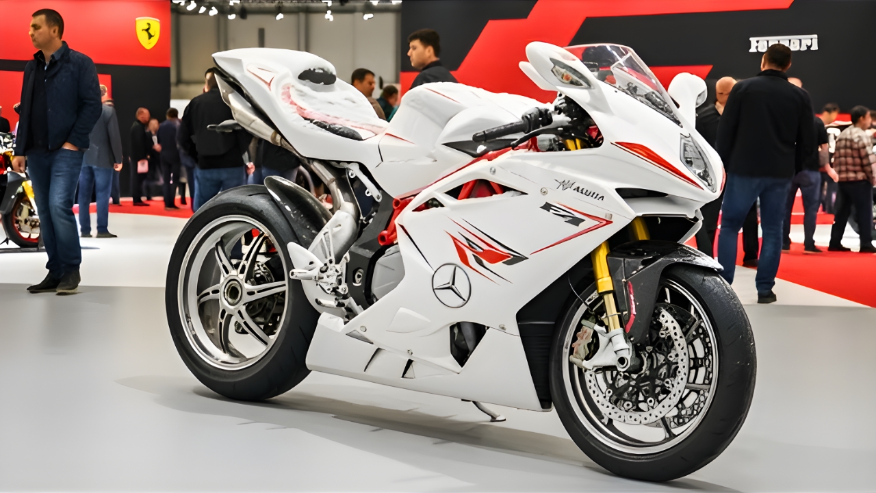 2026 Mercedes Superbike 340HP Hybrid Motorcycle Unleashed