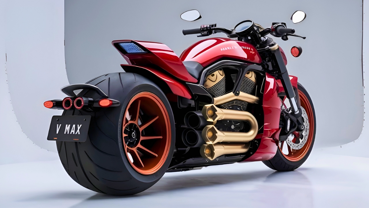 2025 Yamaha V Max V4 Cruiser Unveiled First Look and Key Features