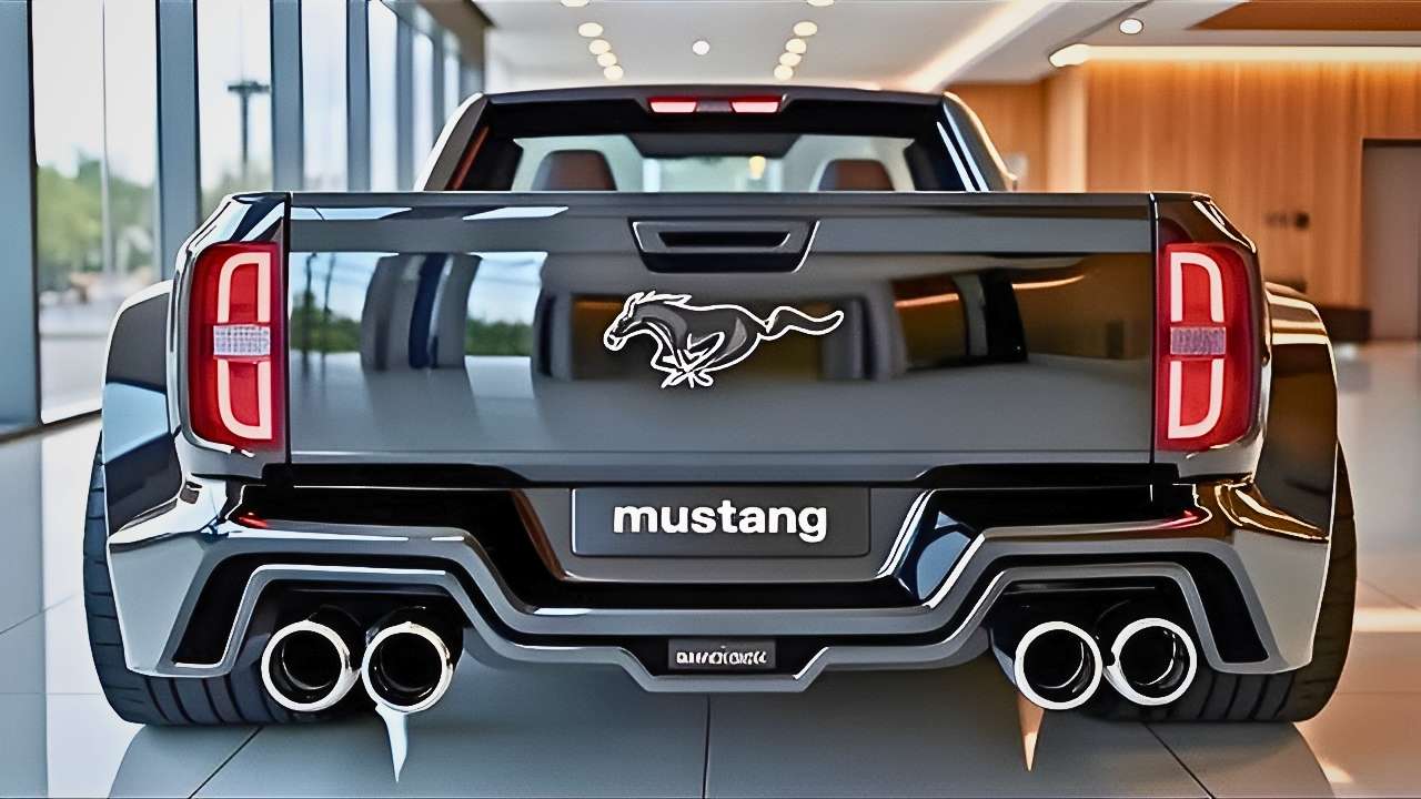 2026 Ford Mustang Pickup The Iconic Muscle Truck is Finally Here